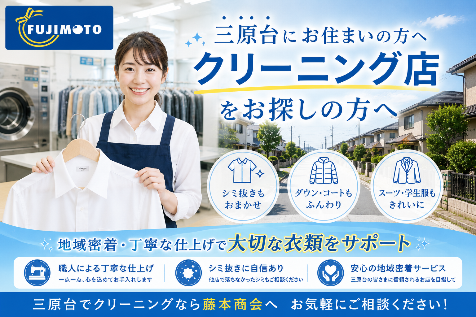 三原台　クリーニング店をお探しなら宅配がおすすめです｜堺市南区